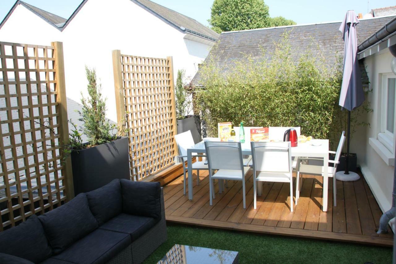 Sur Les Toits D'Amboise Apartment Luaran gambar