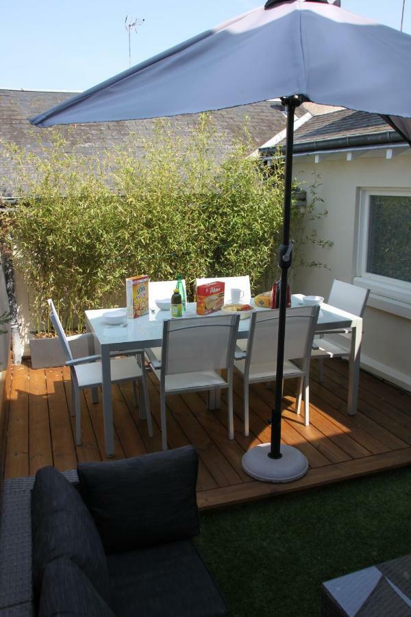 Sur Les Toits D'Amboise Apartment Luaran gambar